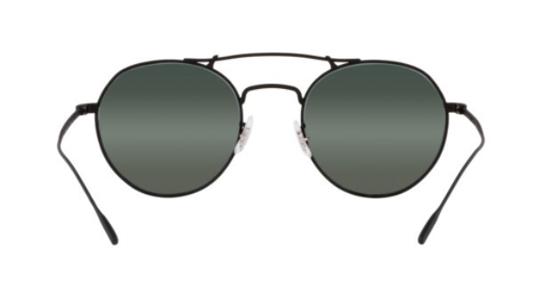Pre-owned Oliver Peoples 0ov1309st Reymont 506241 Matte Black/steal Gradient Sunglasses