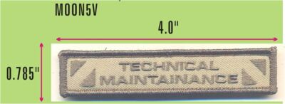 MOON MOVIE DESERT COLORS TECH VEL-KRO PATCH  - MOON5V