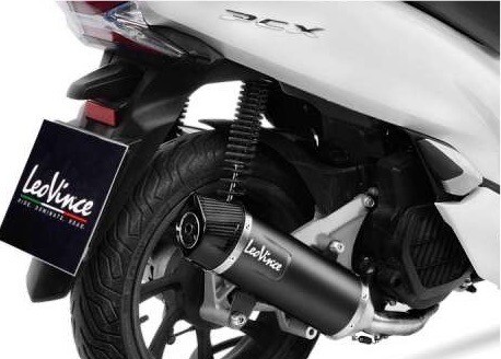 Honda Pcx125 18 Leovince Nero Black Full Exhaust System In Stock Now Ebay