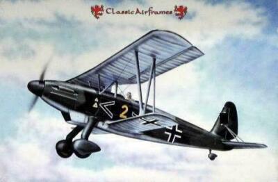 CLASSIC AIRFRAMES 453 ARADO AR 68 E/F MODEL KIT Scala 1:48