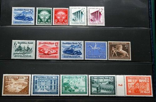 Postfrische Briefmarken als Sammlung aus dem deutschen Reich (1933-1945)