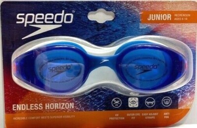 Speedo Junior Endless Horizon Goggle Blue Age 6-14