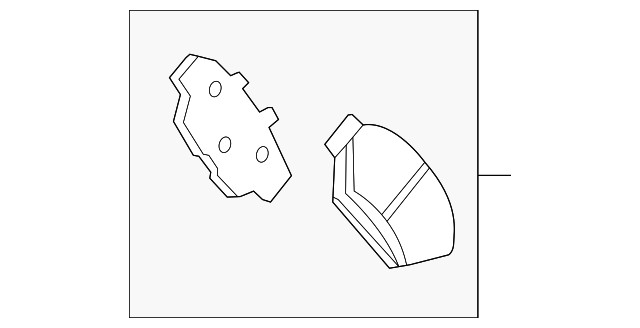 2011-2014 Ford Mustang Brake Pads - Front
