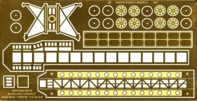 WEM PE7247 1/72 Bismarck Class Catapult