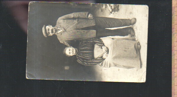 D5102	Fotoansichtskarte Die FranzÃ¶Sischen Beherbergunsleute Des Fliegers Reicher