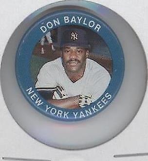 1984 Fun Foods Buttons - Don Baylor #39