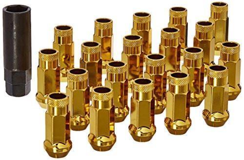 Enkei GENUINE OEM Lug Nut Lock Nuts Set for 4H 19HEX 35mm M12 P1.5