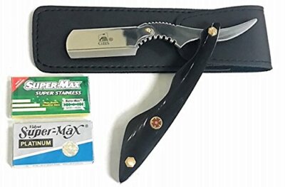 GBS Heavy Duty Custom Barber Shavette- Black