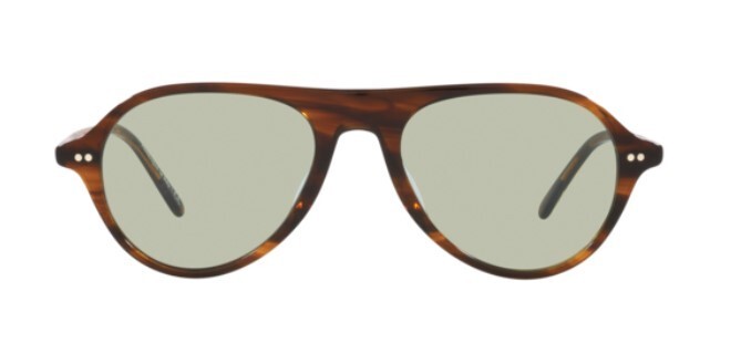Pre-owned Oliver Peoples 0ov5406u Emet 1724 Tuscany Tortoise/green Wash Unisex Sunglasses