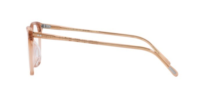 Pre-owned Oliver Peoples 0ov5488u Rasey 1471 Blush Square Unisex Eyeglasses In Clear