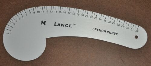 32CM Aluminum Designer Vary Form Curve / French Curve Ruler