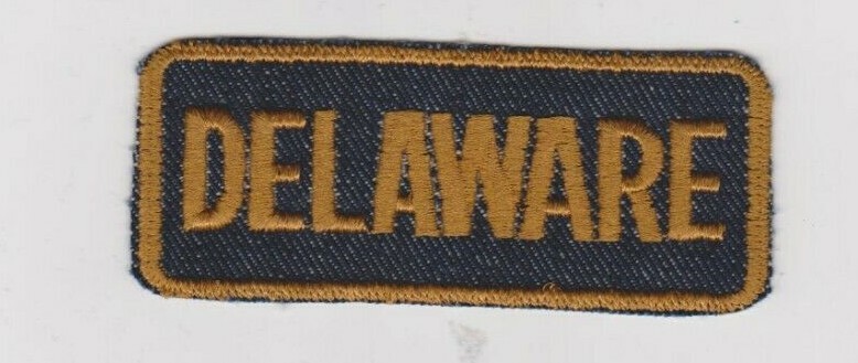 4.25 X 1.75 Patches DELAWARE MARYLAND