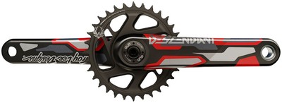 TruVativ Descendant Troy Lee Designs CoLab Carbon Crankset 165mm 12-Spd |32t