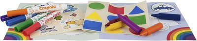Crayola Mein erster Mal- Stickerpass Set Basteln Kreativität Kinder B-WARE 