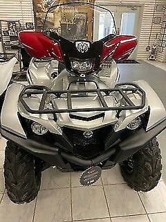 2018 GRIZZLY 700 EPS-LE / NEW / YAMAHA / WINDSHIELD / HEATED SEAT COVER & GRIPS