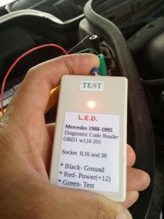 Mercedes Diagnostic Code Reader Tool OBD1 W124, W126, W140, R129 E320 1988-1995
