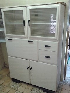 Vintage 1950 S Freestanding Kitchen Cabinet Larder Retro Shabby