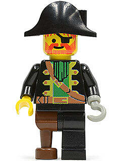 Lego pirate captain hotsell