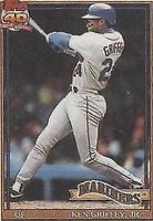 1991 Topps Cracker Jack Series 1 - Ken Griffey Jr #36