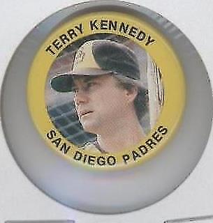 1984 Fun Foods Buttons - Terry Kennedy #47
