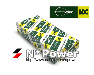 NDC MAIN BEARING SET .50 FOR NISSAN E15 E15T E16 E13 PULSAR Prairie HOLDEN ASTRA