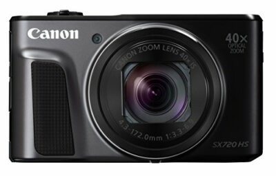 Canon PowerShot SX720 HS Black Digital Camera 20.3MP 40x Wi-Fi