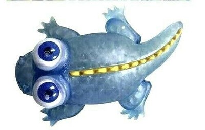 Crocodile Googly Big Eyes Toy creature Filled squishy water beads Beadimalz Croc