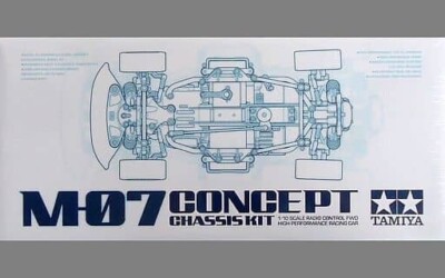 Tamiya M07 Concept 1/10 FF Mini Chassis Kit EP #58647