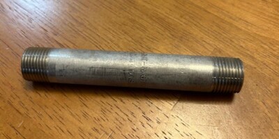 3/8'' X 4'' T-316 Stainless Steel SCH 40 Pipe Nipple NEW OPEN BOX FAST SHIPPING