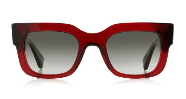 Robert La Roche Knox 04 Mens Womens Sunglasses Plastic Square Red