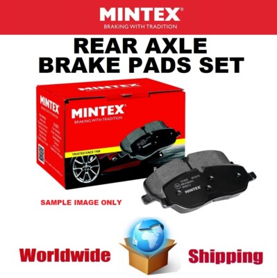 MINTEX Rear Axle BRAKE PADS SET for FORD S-MAX 2.0 TDCi 2007-2010