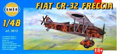 FIAT CR-32 FRECCIA SPANISH REGIA AERONAUTICA/ITALIAN AF MARKINGS 1/48 SMER