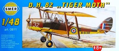 DH 82 TIGER MOTH / Sk.11 RAF SWEDISH AF MARKINGS811 1/48 SMER