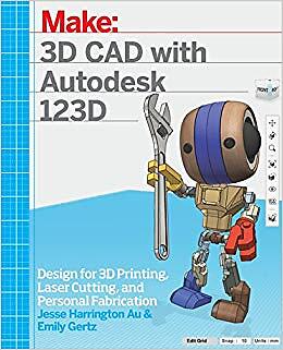 Emily Gertz - 3D CAD with Autodesk 123D - New Paperback - S9000z