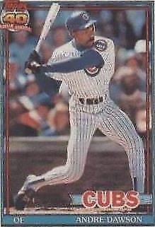 1991 Topps Cracker Jack Series 2 - Andre Dawson #7