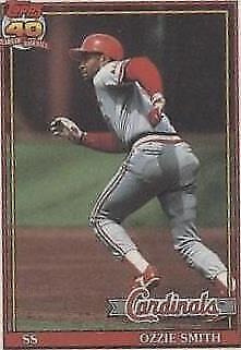 1991 Topps Cracker Jack Series 2 - Ozzie Smith #27