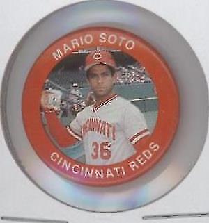 1984 Fun Foods Buttons - Mario Soto #61