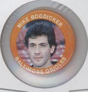 1984 Fun Foods Buttons - Mike Boddicker #121