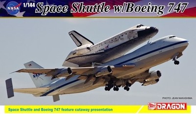 Dragon Project Cutaway NASA Space Shuttle Discovery w747100 model 1144