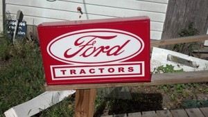 Ford tractor neon sign #6