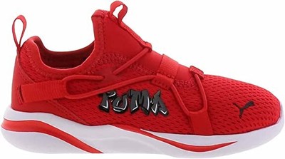 Слипоны Puma Rift для малышей Street Art High Risk Red/Castlerock (376537 01)