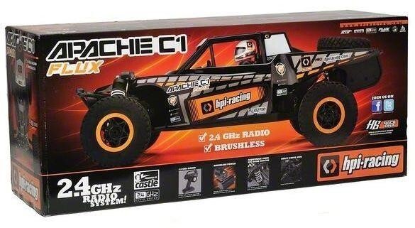 hpi racing Apache C1 FLUX 希少 107109 HPI APACHE C1 4WD FLUX BRUSHLESS BUGGY RTR 4WD