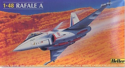 HELLER 1/48 Rafale A Aircraft HLR80421