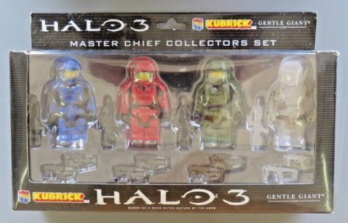 Halo 3 Kubrick Master Chief Collectors Set Medicom Toy Co Halo 3 Kubrick Master Chief Collectors Set Medicom Toy Co