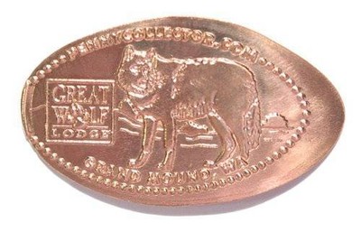 grand mound washington great wolf lodge elongated copper penny