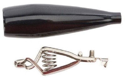 10 AMP BATTERY CLIP W/ MOLDED VINYL BOOT, 10 EACHES PER BAG (100EA)