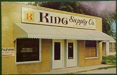 king supply company, tulsa oklahoma post card