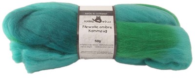 89  / KG) Felting Wool Ombre Worsted 50g Schoppel Virgin Fb.1878 IN The Meadow