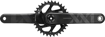SRAM XX1 Eagle Carbon Fat Bike Crankset - 170mm, 12-Speed, 30t, Direct Mount,