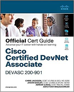 Ashutosh Malegaonkar - Cisco Certified DevNet Associate DEVASC 200-901 - R888z